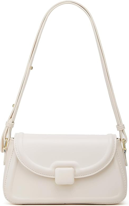 Crossbody Bags for Women Vintage Clutch Purses Shoulder Bag Classic Underarm Bag Soft PU Leather | Amazon (US)