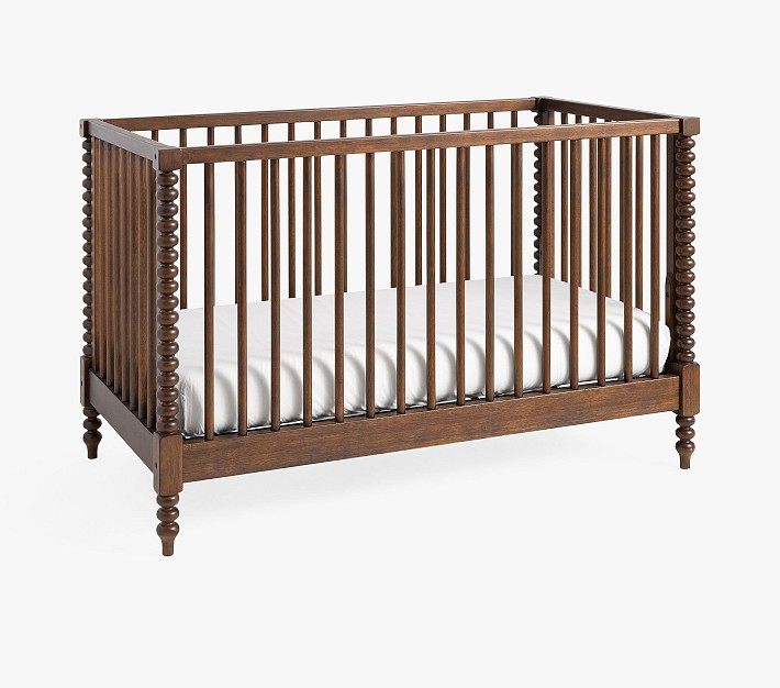 Chris Loves Julia Turned Wood Convertible Crib | Pottery Barn Kids