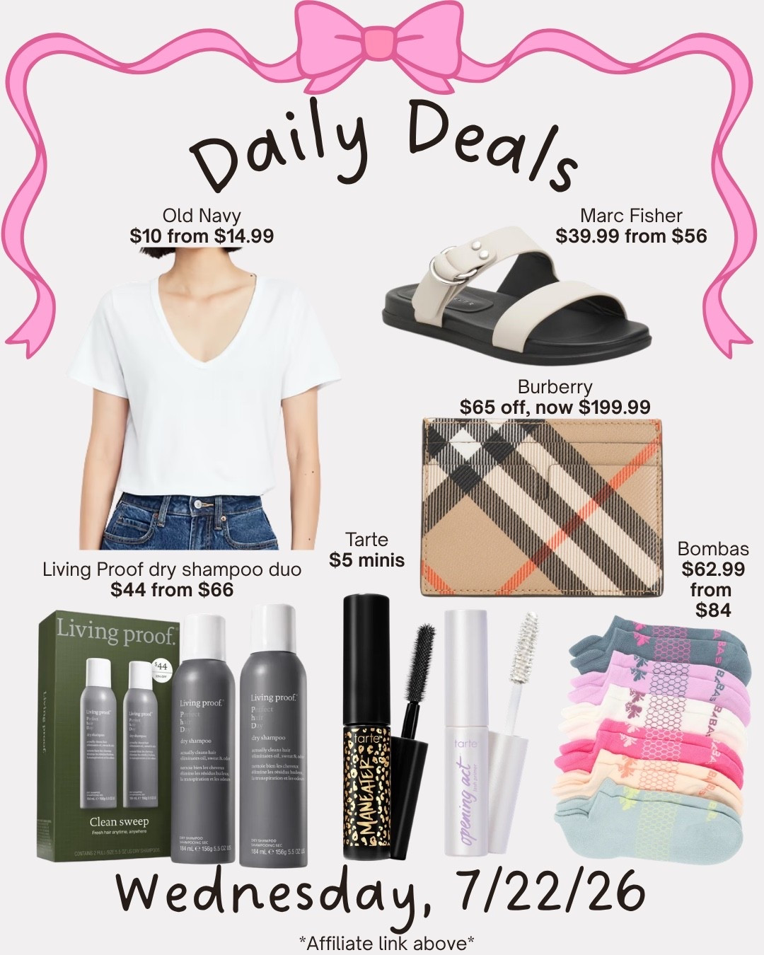 Daily deals

#LTKBeauty #LTKSaleAlert #LTKMidsize