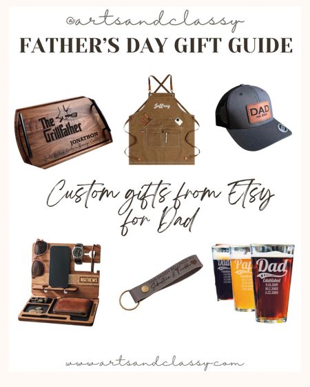 Give Dad a unique gift this Fathers Day with these custom gift ideas from Etsy! 

#LTKunder100 #LTKGiftGuide #LTKSeasonal