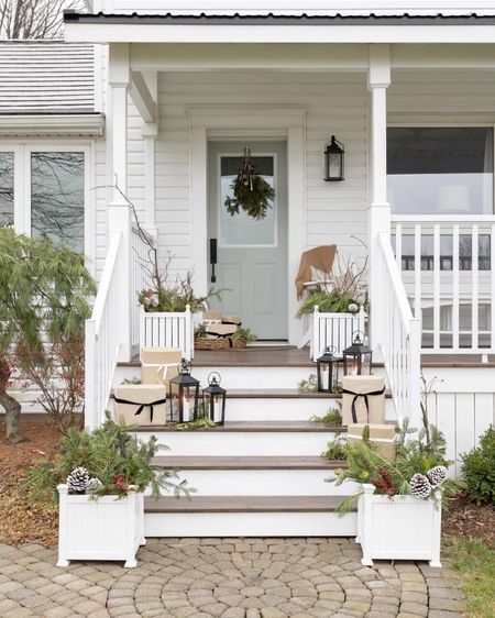 Some of the “foundational pieces” and my porch furniture linked. The rest is all just clippings from around our property!🌲😊

#LTKSeasonal #LTKHoliday #LTKhome