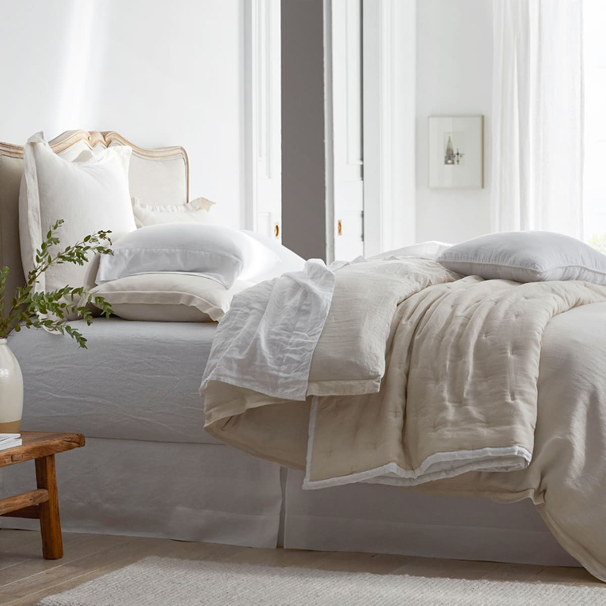 Legends Hotel™ Relaxed Linen Duvet Cover | The Company Store