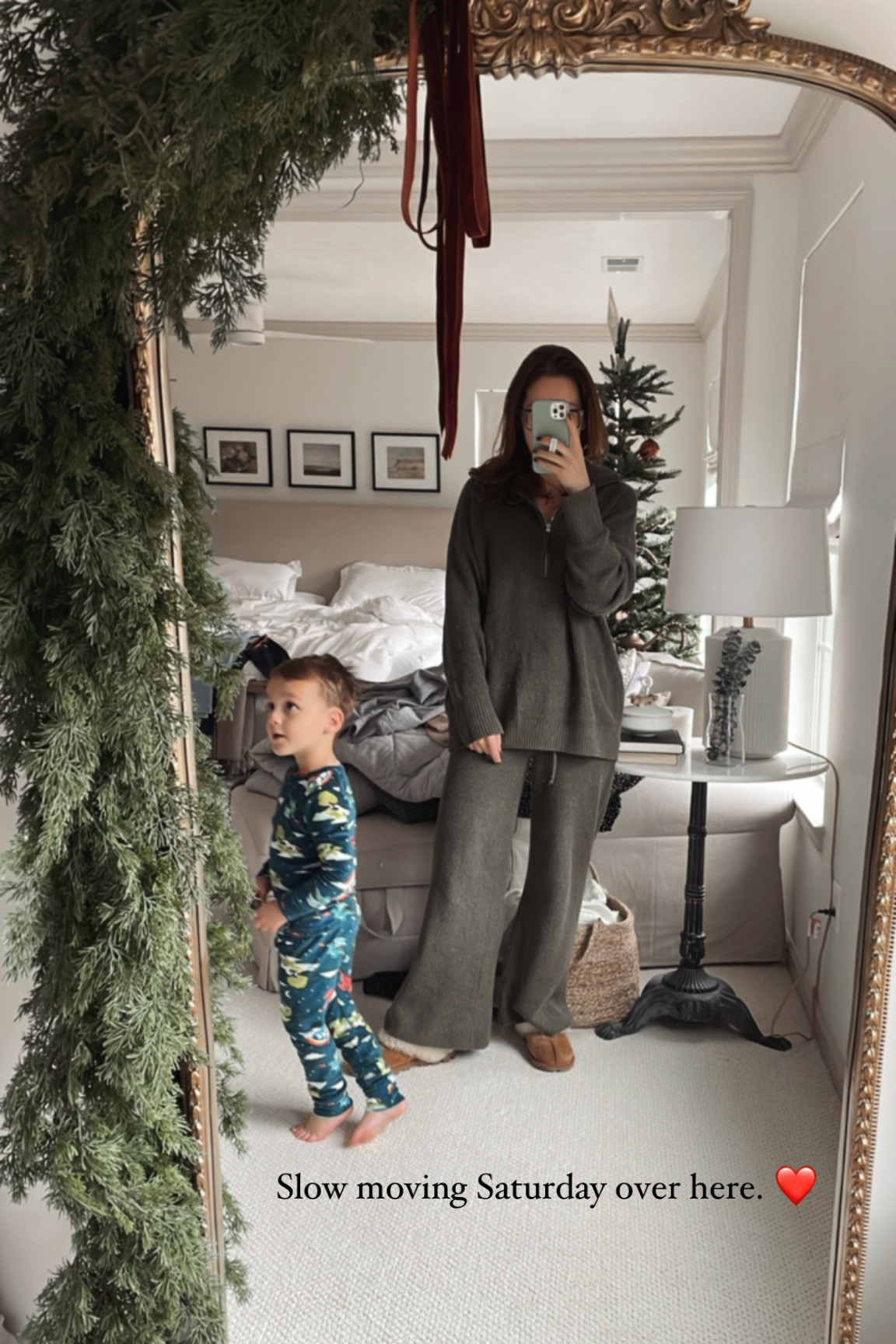 Saturday attire: sweater lounge set from aerie!  

#LTKsalealert #LTKHoliday #LTKhome