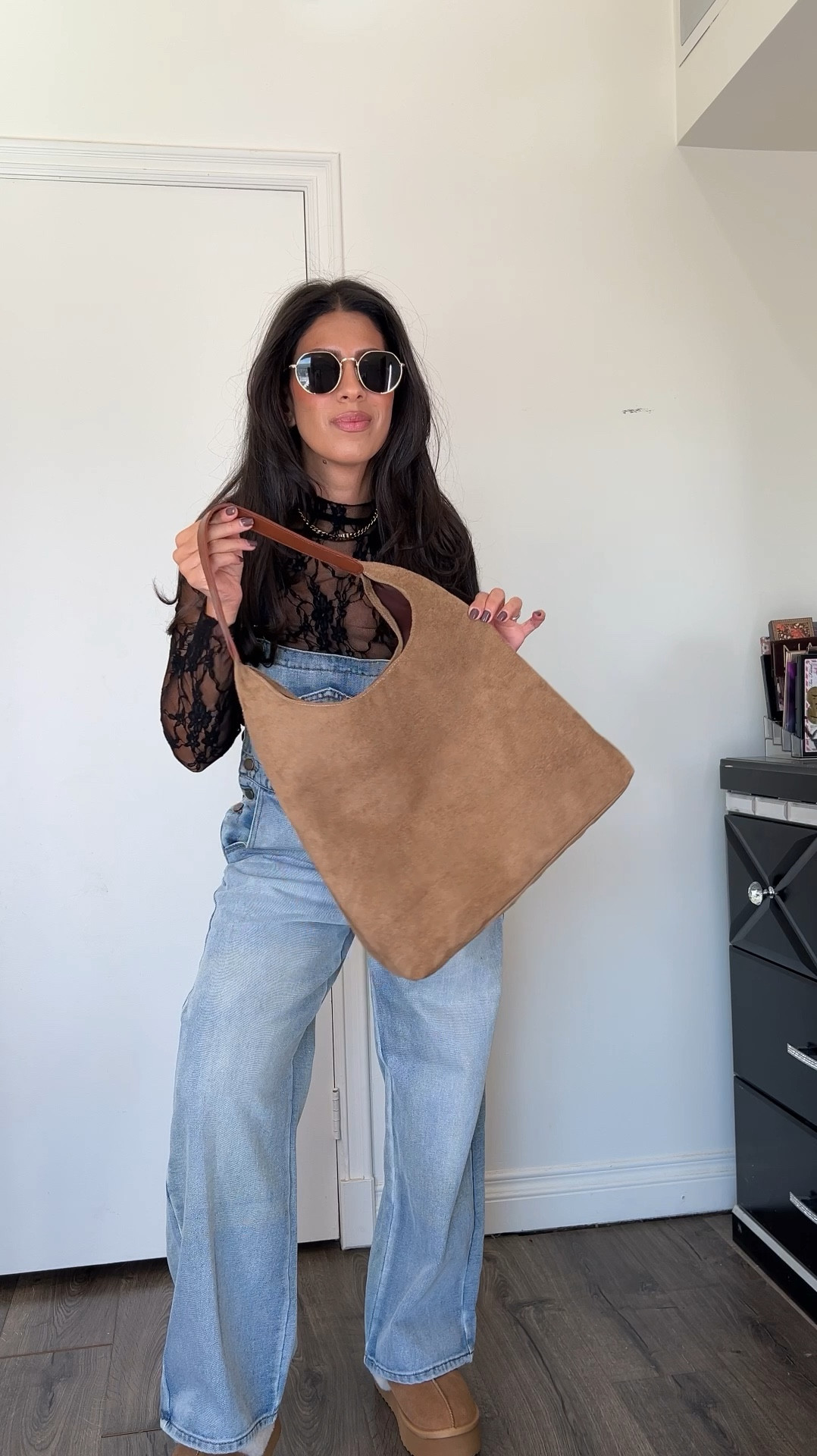 Lace top outfit idea
Denim Overalls size medium but it sold out in smaller sizes (only plus sizes available). Linked similar overalls 

#LTKStyleTip #LTKVideo #LTKFindsUnder50