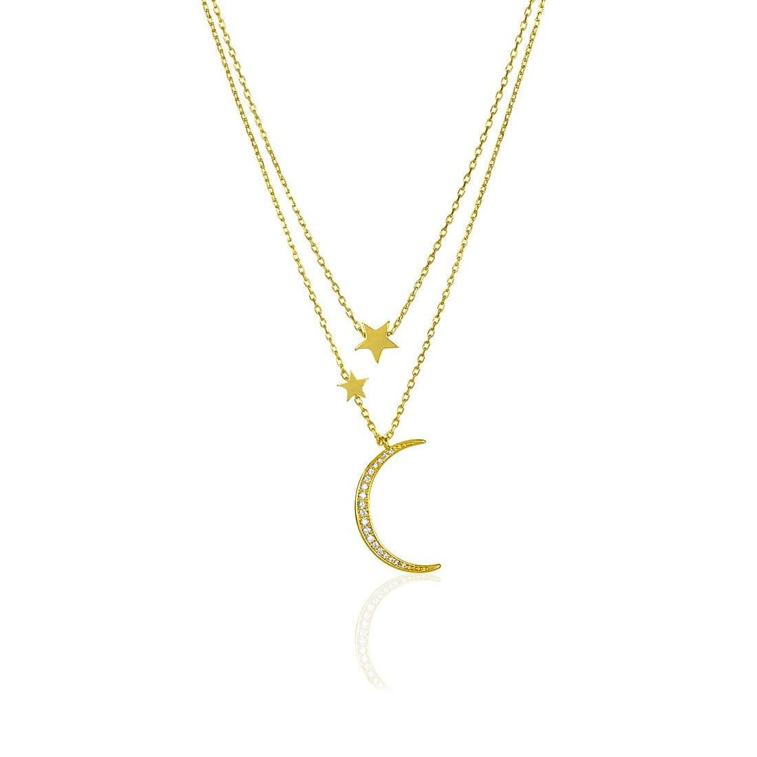 Fairbanks Crescent Necklace | Melinda Maria