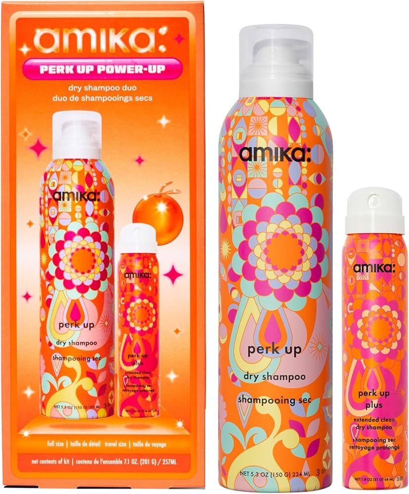 amika perk up power-up: dry shampoo duo | Amazon (US)