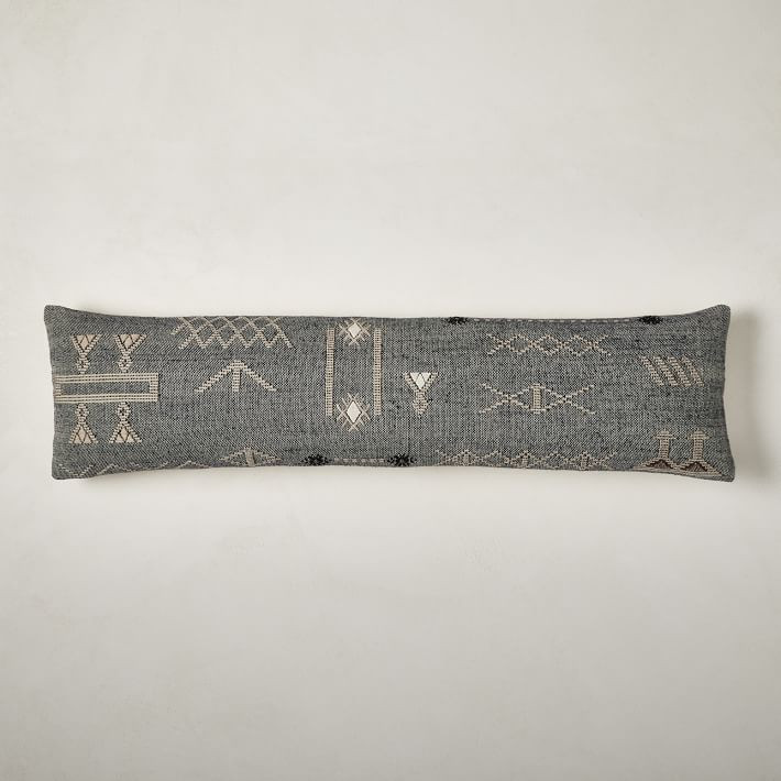 Moroccan Woven Oversized Lumbar Pillow Cover | West Elm (US)