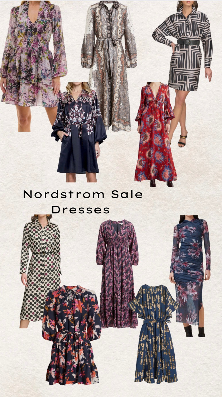 Gorgeous dresses on sale at Nordstrom. Perfect for summer and fall.  

 #LTKOver40 #LTKSaleAlert #LTKStyleTip