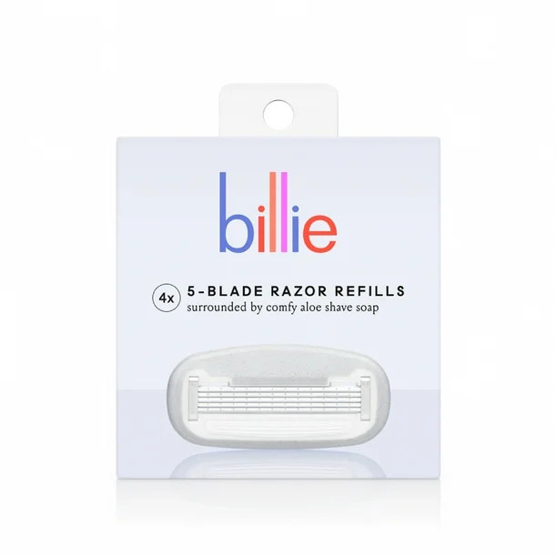 Billie Razor Blade Refills - 4 count - Walmart.com | Walmart (US)