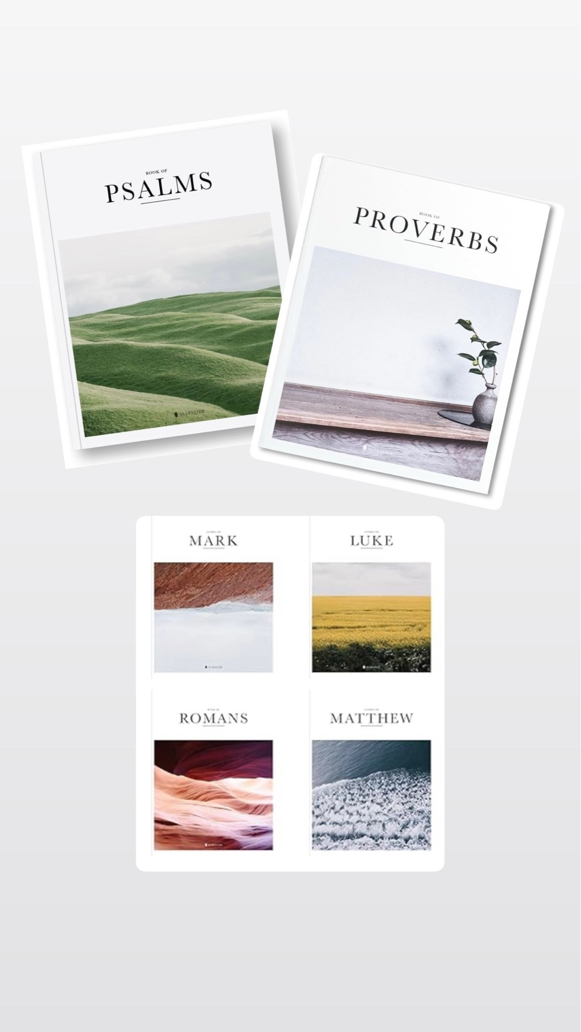 Larger print, colorfully illustrated books of the Bible. #devotional #Bible #biblestudy

#LTKmorningroutine #LTKOver40 #LTKselfcare