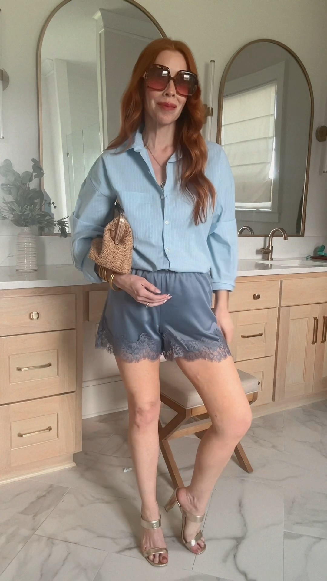 Summer outfit, date nights
Vacation look, style over 40 button up, shorts

#LTKgrwm #LTKootd #LTKOver40