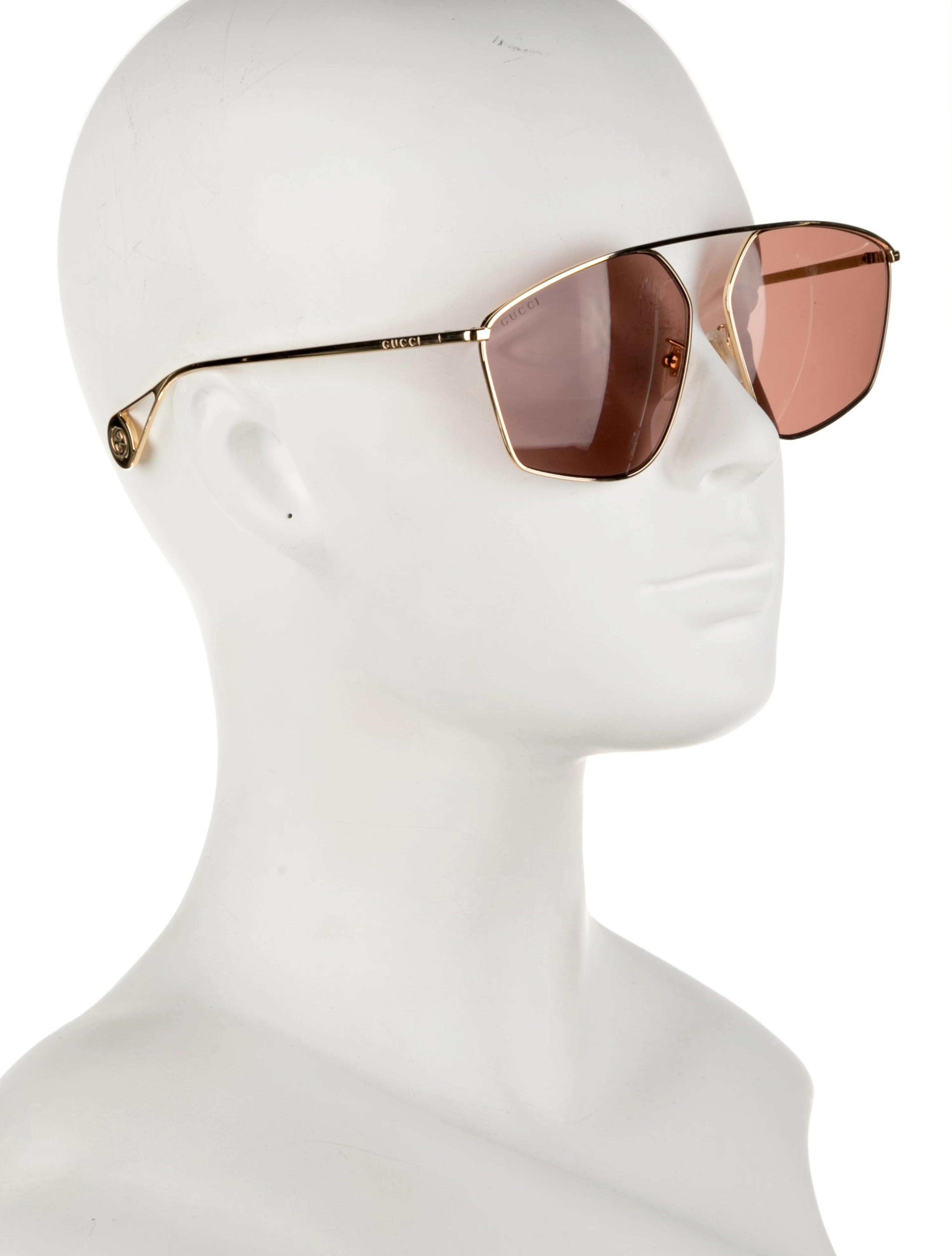 Aviator Mirrored Sunglasses w/ Tags | The RealReal
