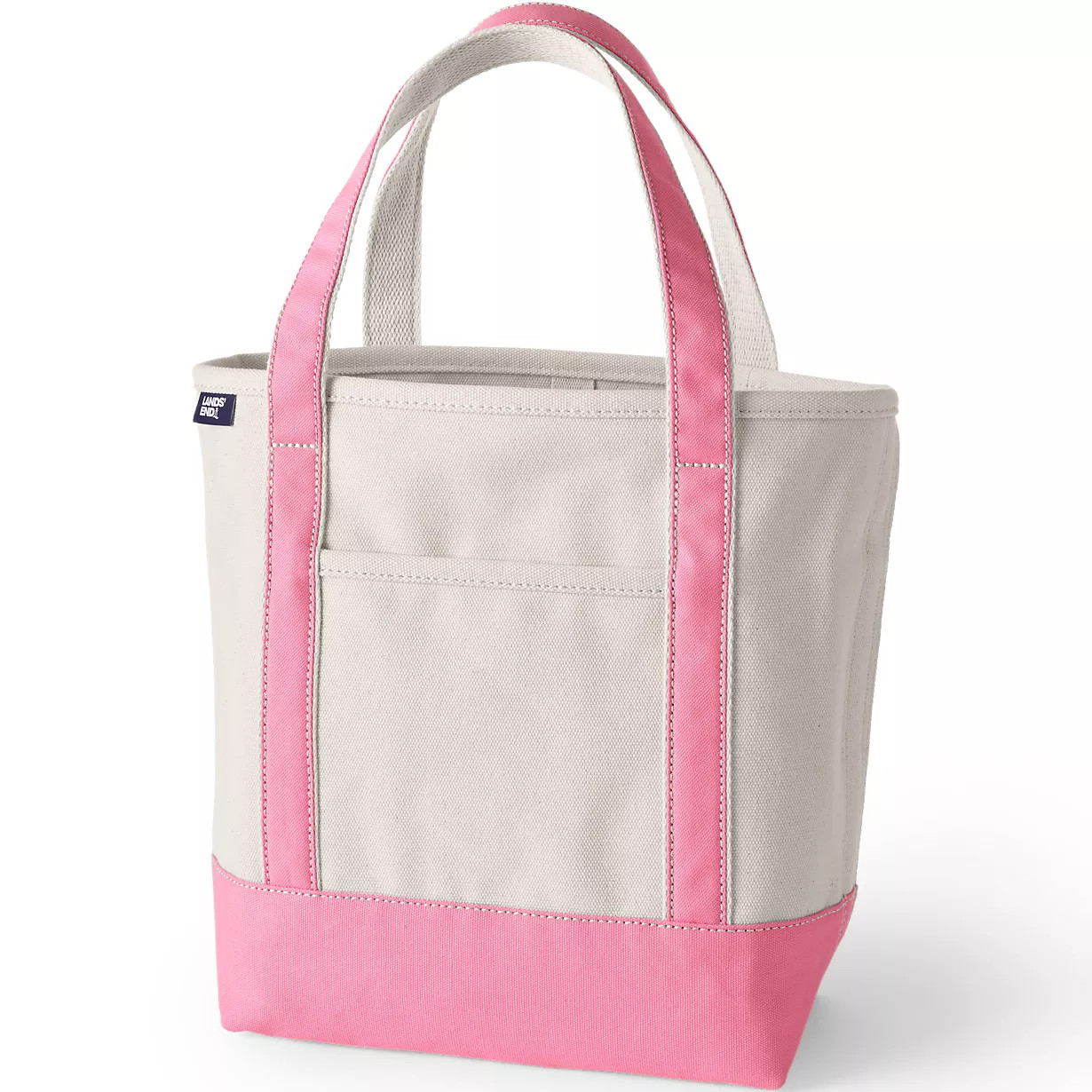 Medium 5 Pocket Open Top Canvas Tote Bag | Lands' End (US)