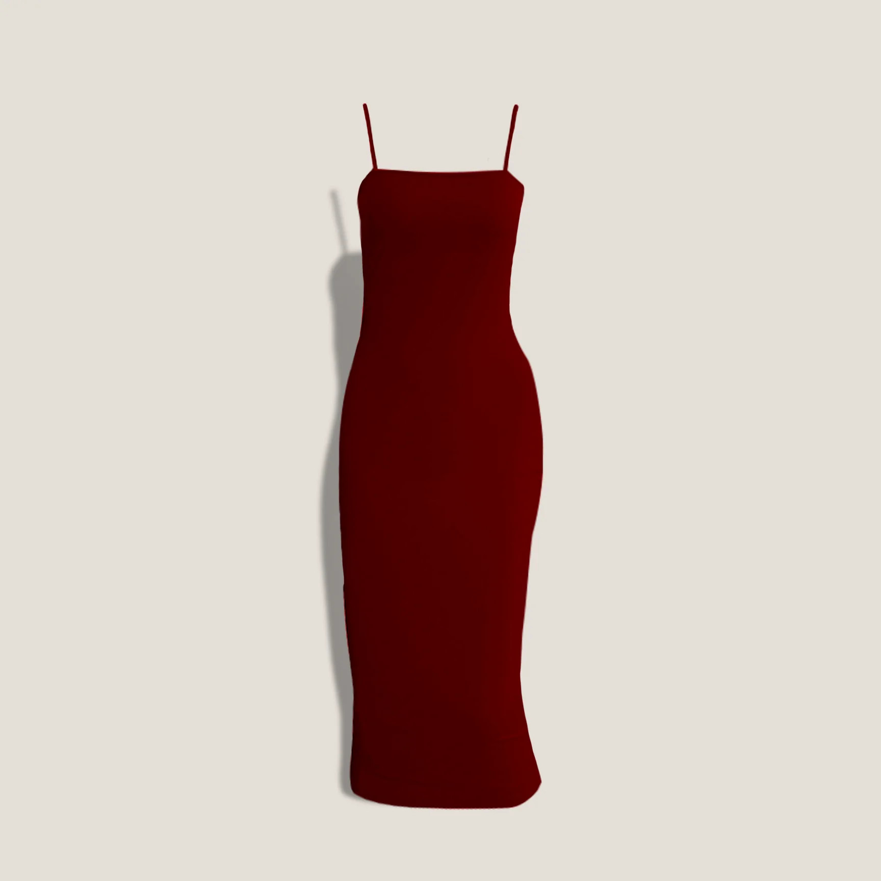 THE "SKINNY DIP SLIP" Dress - BURGUNDY | MME.MINK