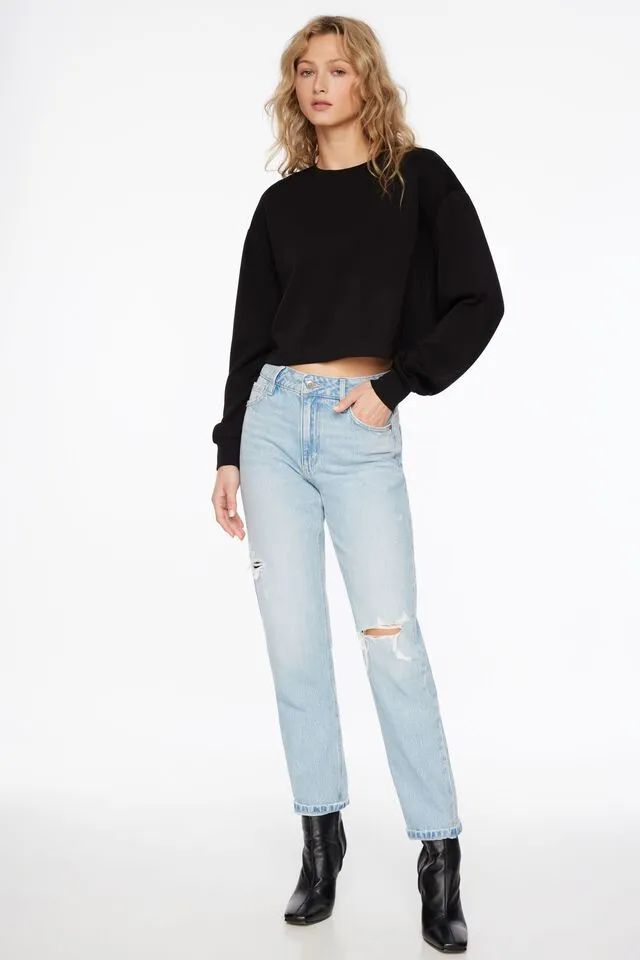 Claudia Mom Jeans | Dynamite Clothing