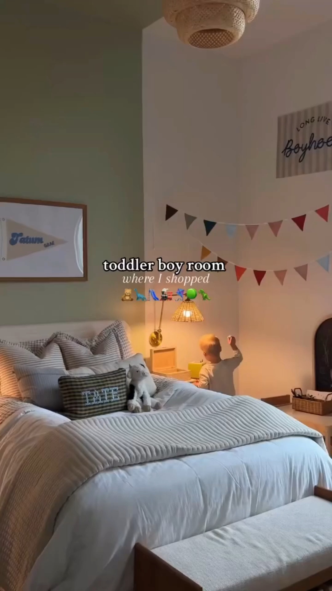 This space has been a dream for my toddler! He can’t get enough of it! Toddler boy bedroom inspo

#LTKKids #LTKHome