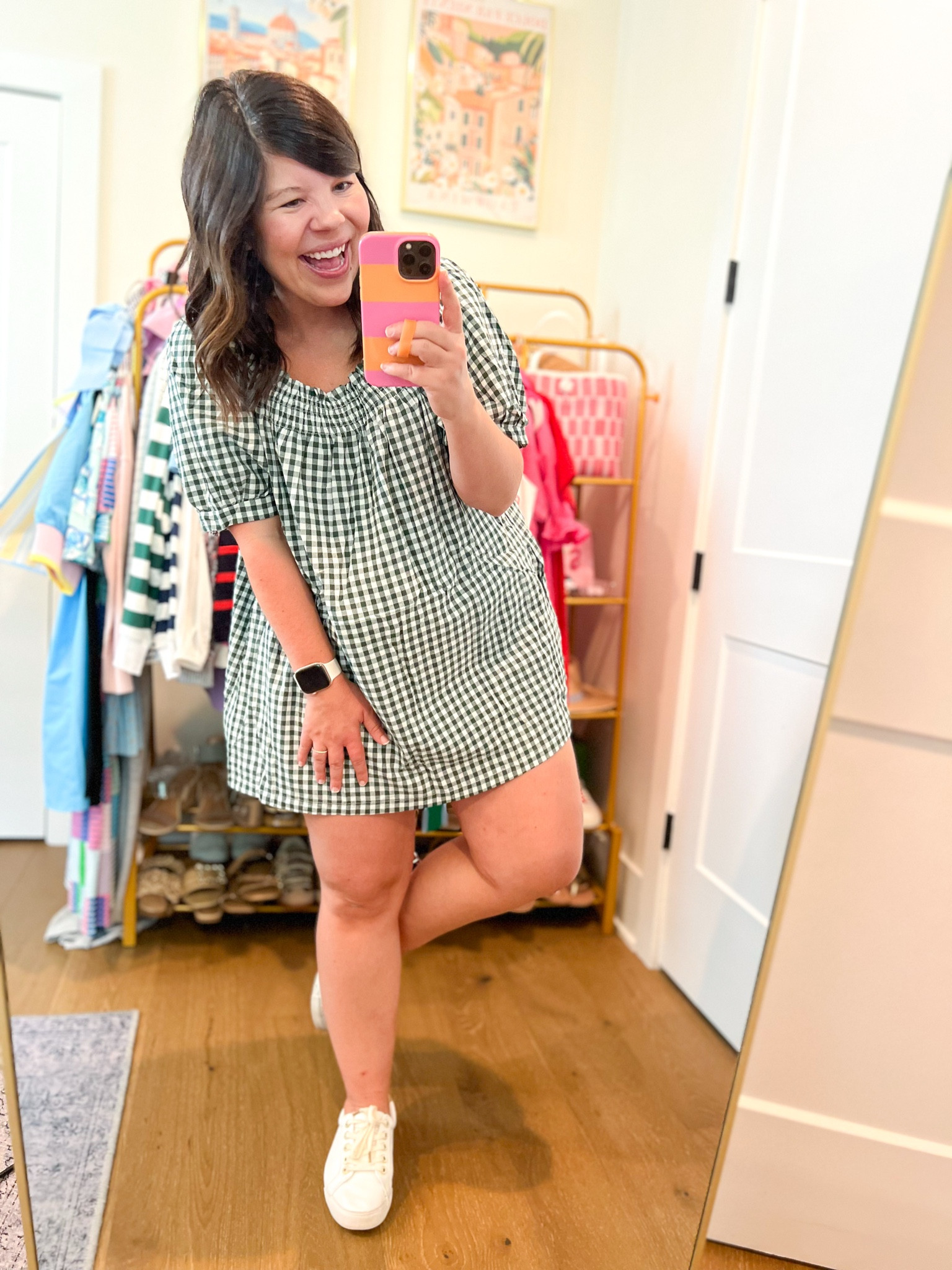 Sized up to a large in this gingham set! Probably would be a medium if I wasn’t postpartum.

#LTKootd #LTKmomlife #LTKBaby