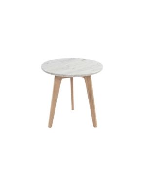 Cenports Cherie Round Marble Side Table | Macys (US)