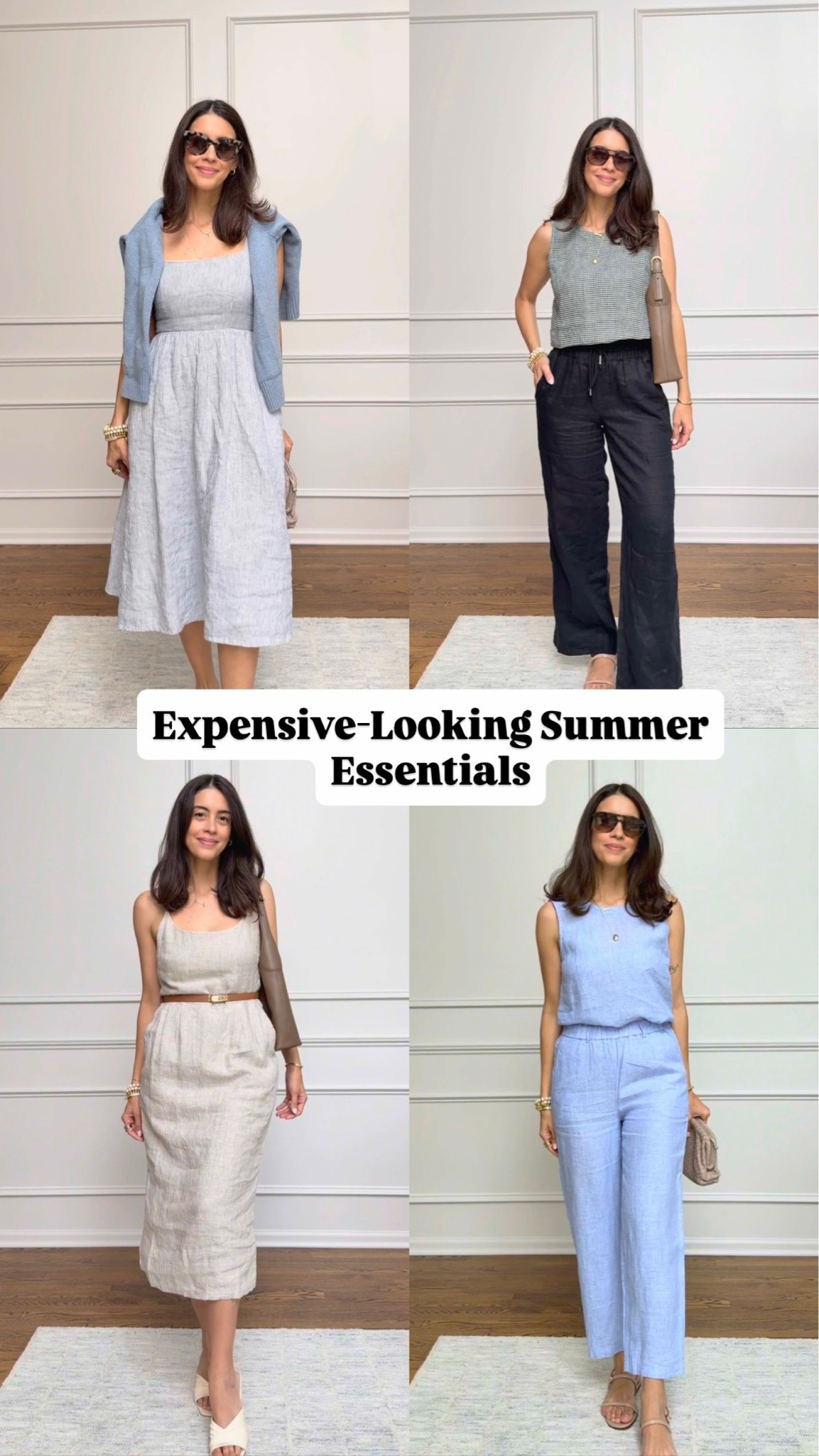 Summer essentials that look expensive but aren’t!!!
I’m wearing a size small on all items!
#quincepartner @Quince

#LTKootd #LTKSeasonal #LTKOver40