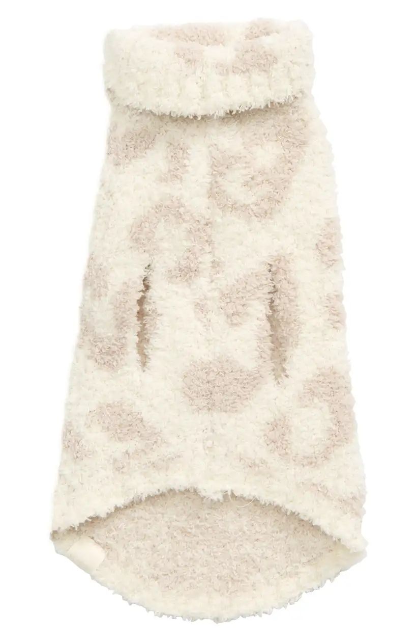Barefoot Dreams® CozyChic™ Leopard Dog Sweater | Nordstrom