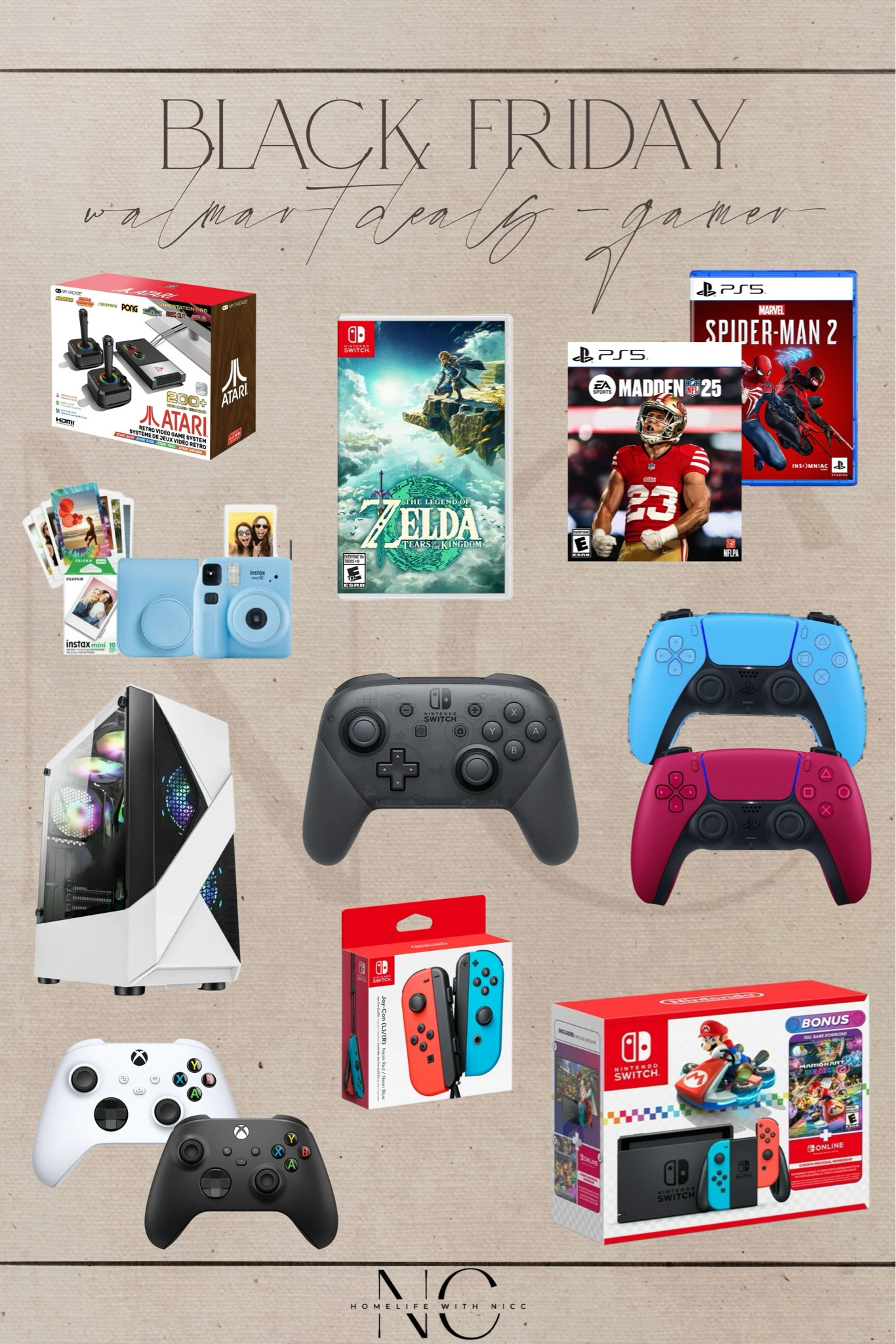 @Walmart Black Friday deals kick off tomorrow!! 11/25!! #walmartpartner Add to cart now so you can check out before they’re sold out!  Here’s a roundup of some great gifts for the GAMER in your life!! 
#walmartdeals #blackfriday #blackfridaydeals
