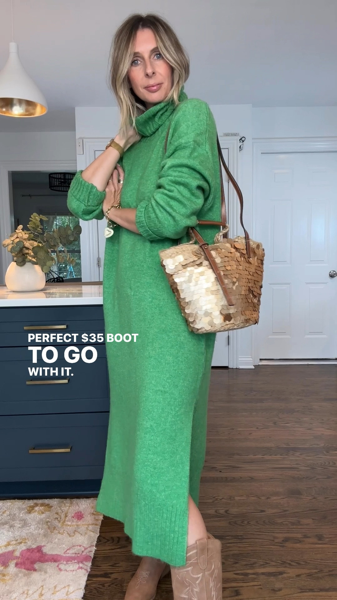 this dress! wearing the xs, it runs BIG!! and, these $35 boots. let’s gooooo! 

boots run tts and are memory foam. comfy and cool! 



#effortlessstyle #styleover40 #fallstyle #thanksgivingoutfit

effortless style + daily outfit inspo for over 40s. are you trying to rediscover your style, i got you. want to elevate your everyday looks, i got you. want easy, effortless style, i got you! come follow me @houseofmagpye 🫶

Fall outfit, easy fall outfit, fall outfit, cowgirl boots, western boots, Thanksgiving outfit


#LTKStyleTip #LTKFindsUnder50 #LTKMidsize