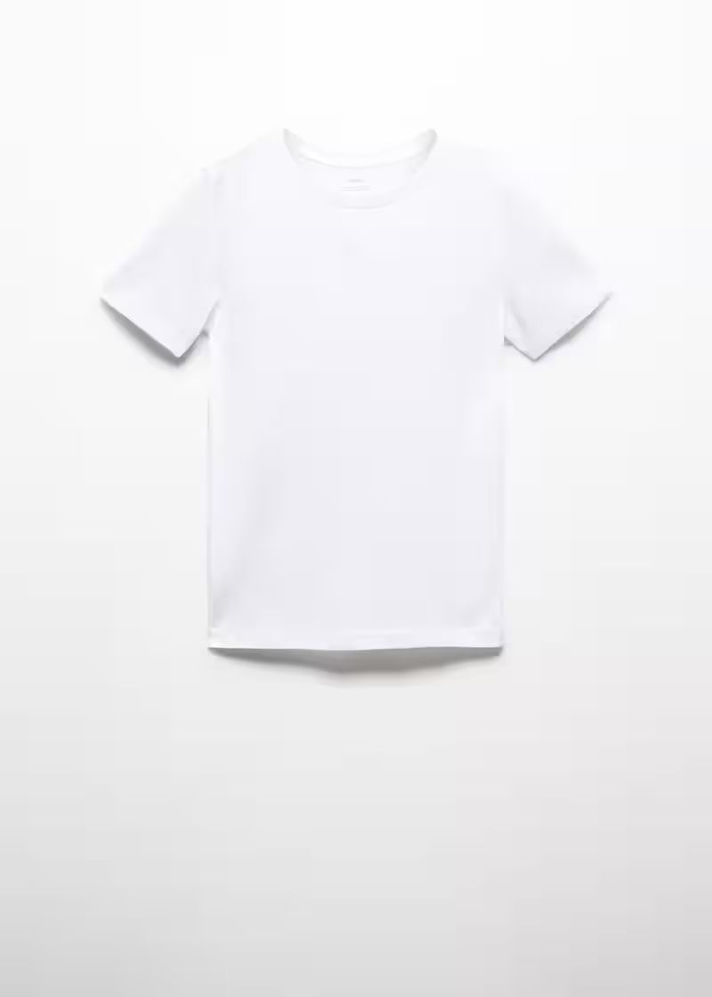 100% cotton t-shirt -  Women | Mango USA | MANGO (US)