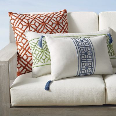 Arielle Indoor/Outdoor Pillow Covers | Frontgate