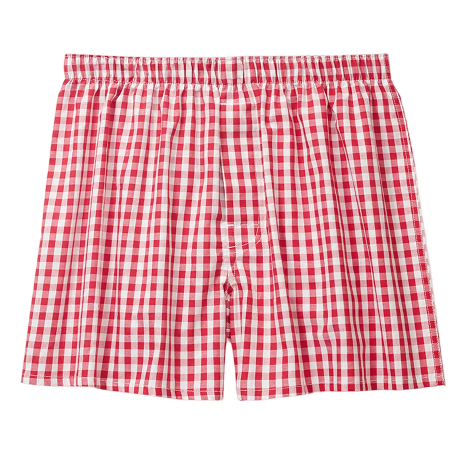 CBGELRT Mens Cotton Underwear Boxer Comfort Breathable Home Sleepwear Flat Briefs Plaid Casual Lo... | Walmart (US)