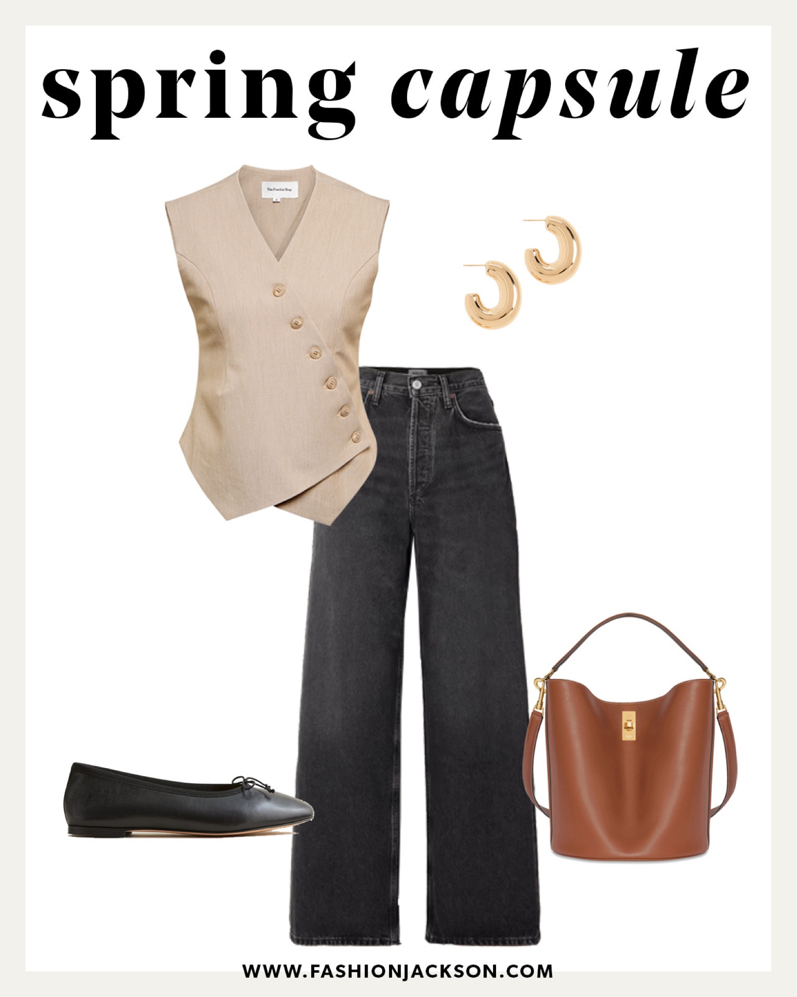 Fashion Jackson, spring capsule wardrobe, spring outfits, capsule #fashionjackson #springoutfits #capsule