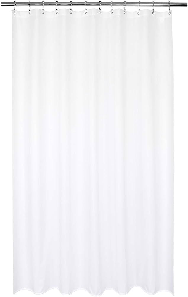Barossa Design Waterproof Fabric Shower Curtain or Liner Microfiber 72" W x 96" H - Floor to Ceil... | Amazon (US)