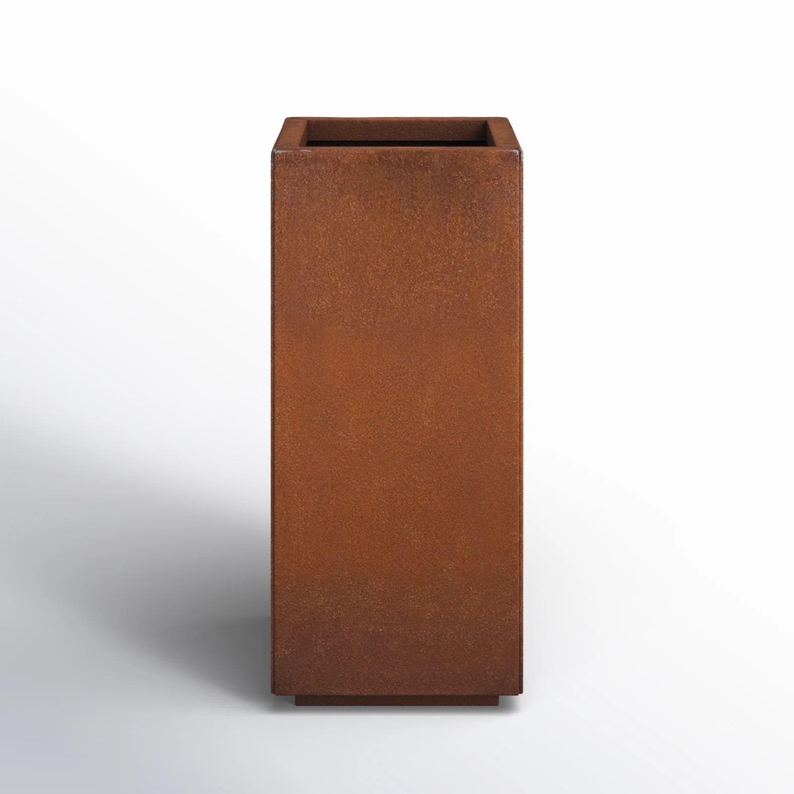 Corten Steel Series Pedestal Planter | Birch Lane
