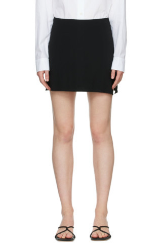 Black Elise Mini Skirt | SSENSE
