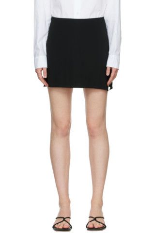 Black Elise Mini Skirt | SSENSE