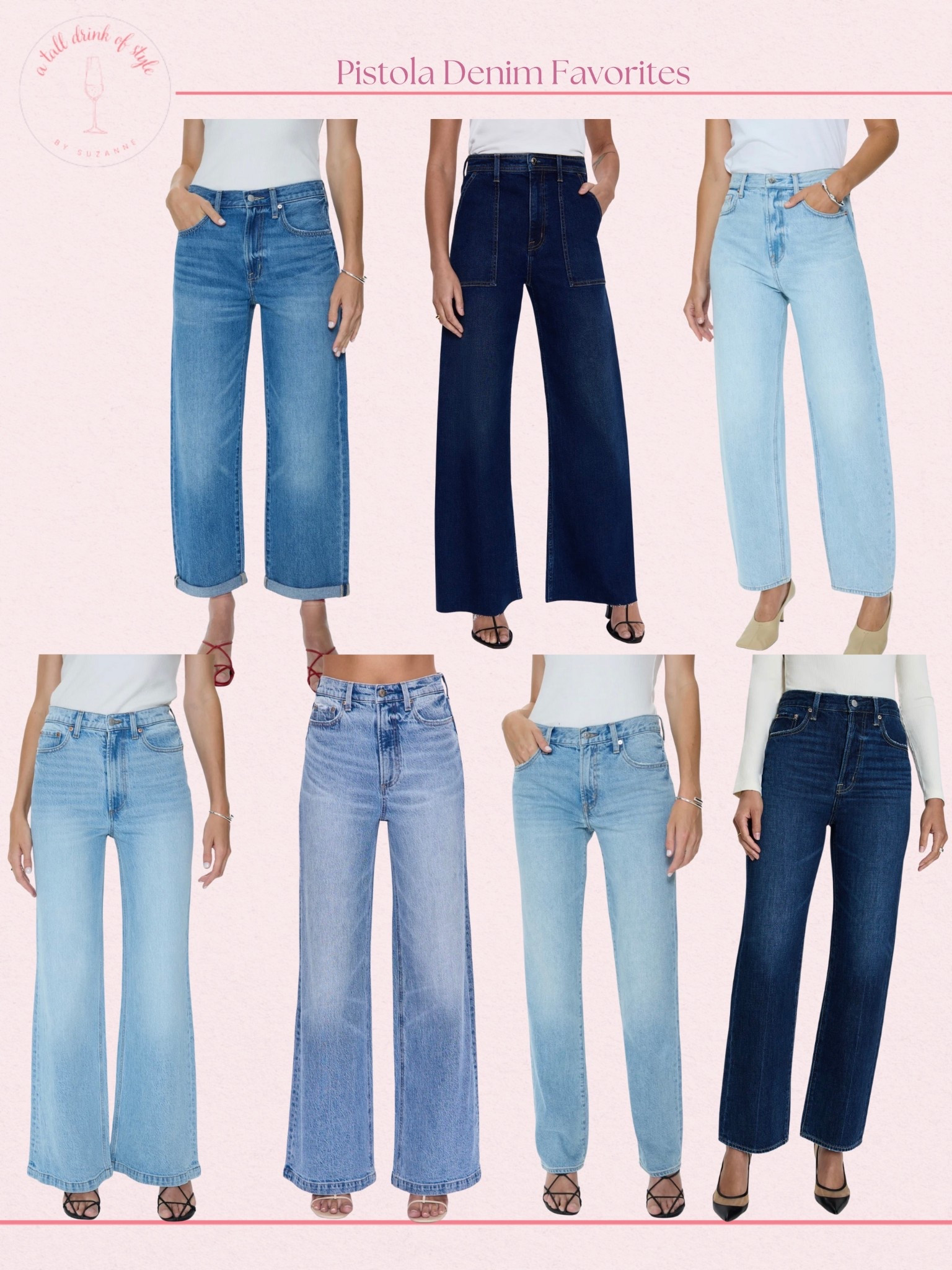 Pistola denim styles I truly love—flattering fits that feel modern but still timeless. Great options if you’re refreshing your jeans this winter.

#LTKOver40 #LTKTall #LTKSeasonal