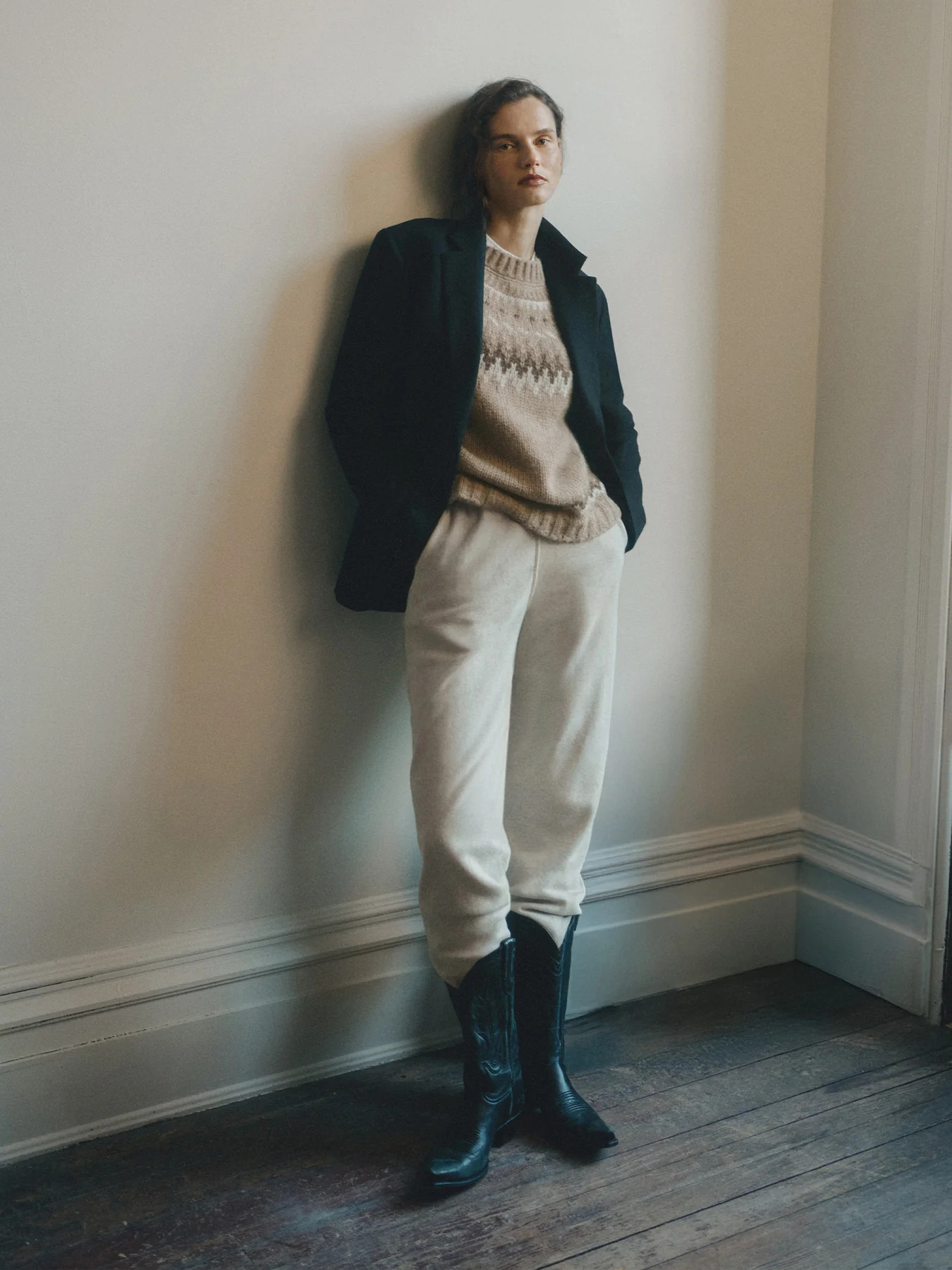 Vintage Heather Grey Vintage Interloop Sweatpant - Buck Mason- Modern American Classics | Buck Mason