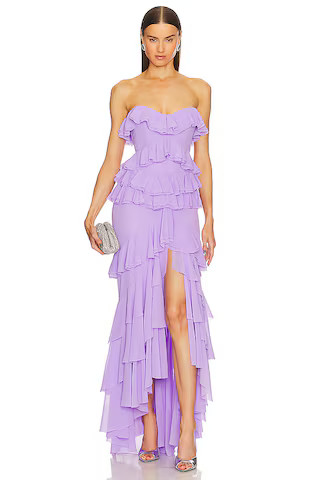 Hattie Gown in Light Purple | Revolve Clothing (Global)