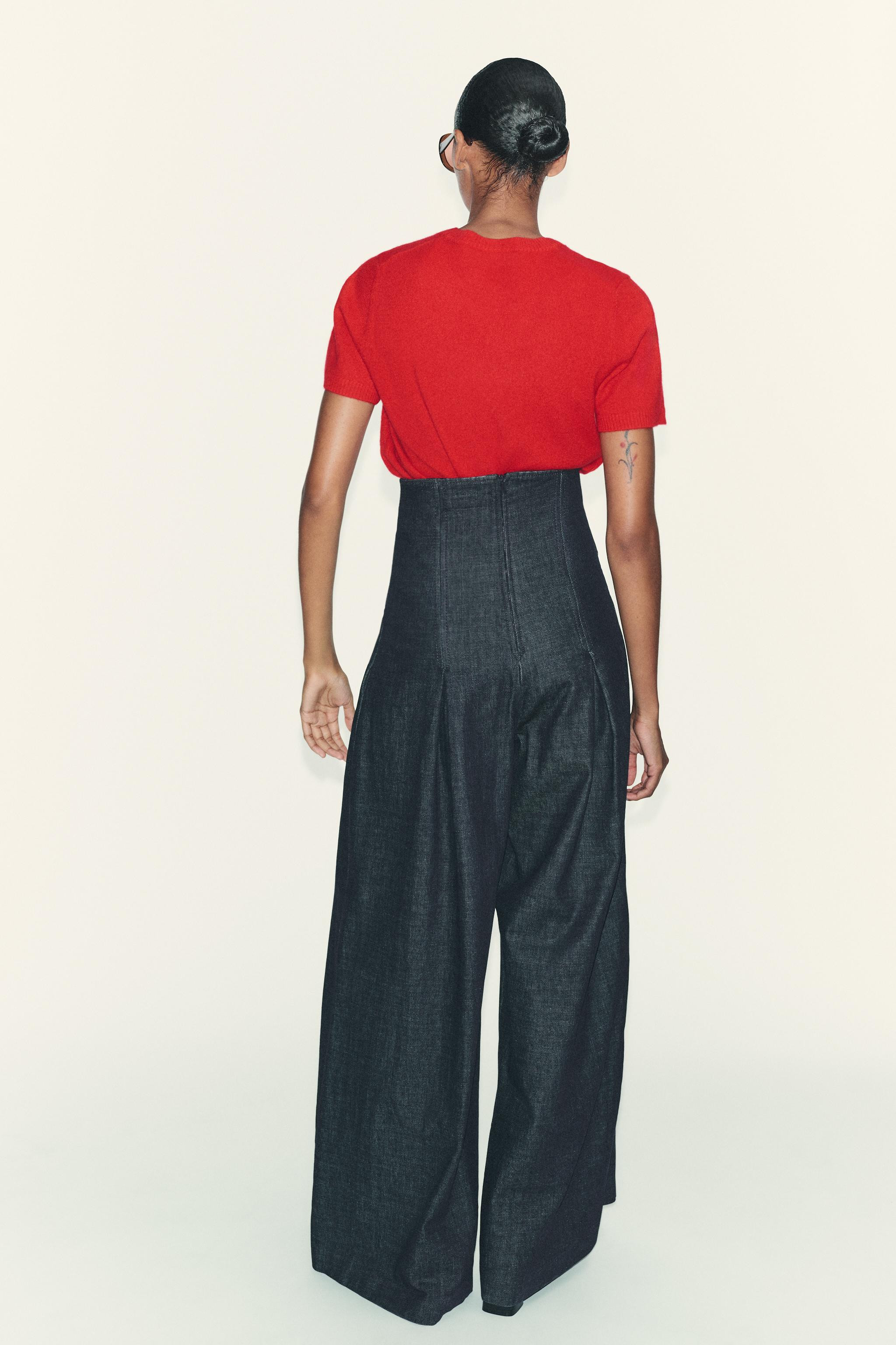 100% CASHMERE SHORT SLEEVE JUMPER | Zara UK