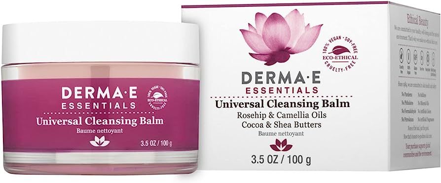 DERMA-E Universal Cleansing Balm – Makeup Remover Balm – Instantly Melts Dirt, Excess Oil and... | Amazon (US)