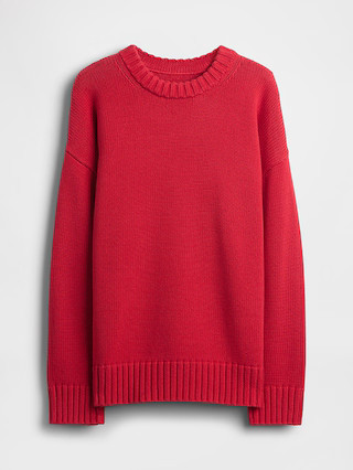 100% Cotton Oversized Sweater | Gap (US)
