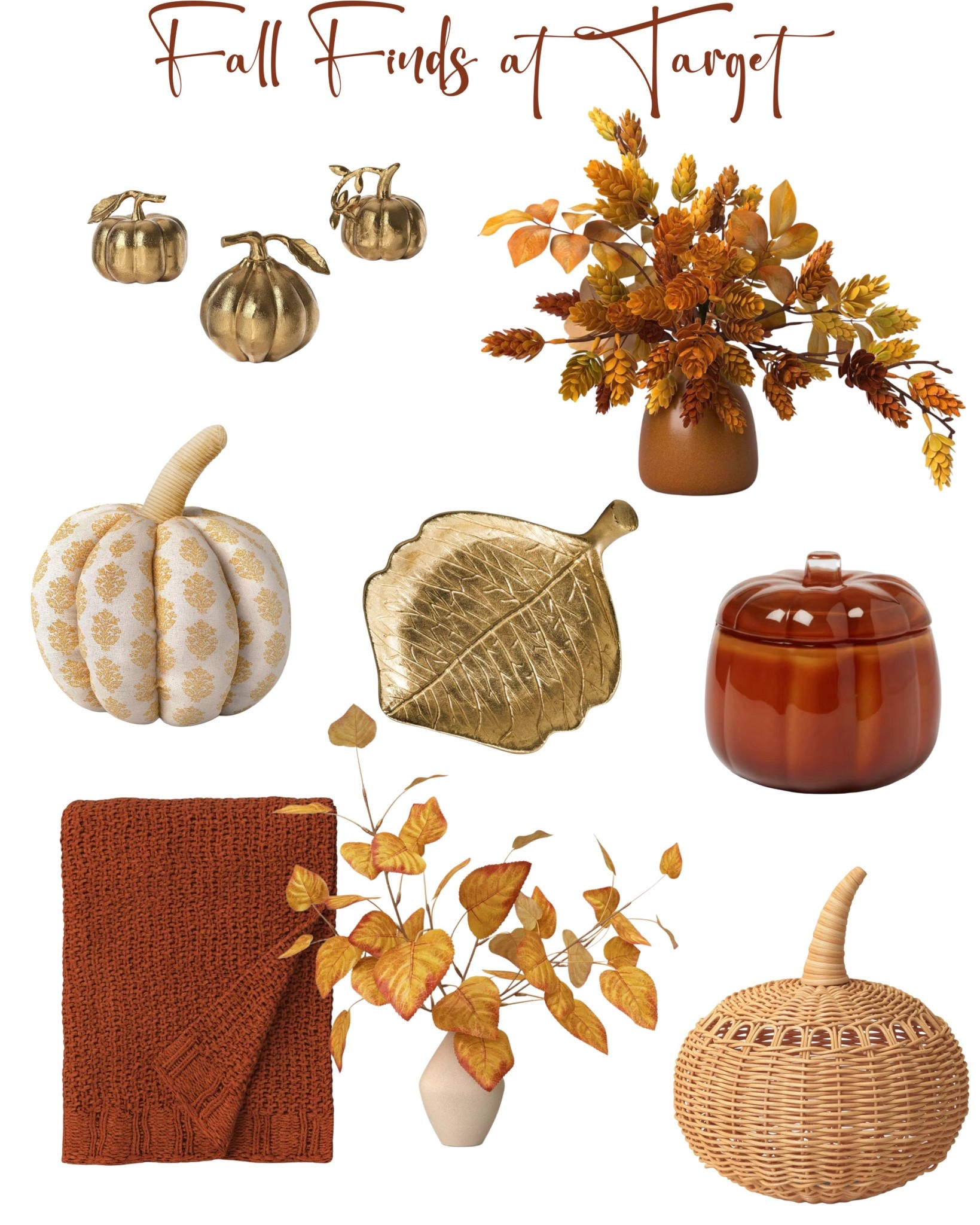 Fall finds at Target 
#targetfinds #falldecor #homedecor #throwblankets #pumpkins #fallstems #coffeetabledecor #livingroom #diningroom

#LTKHome #LTKStyleTip #LTKSeasonal