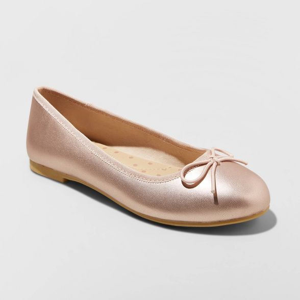 Girls' Stacy Slip-On Ballet Flats - Cat & Jack™ | Target