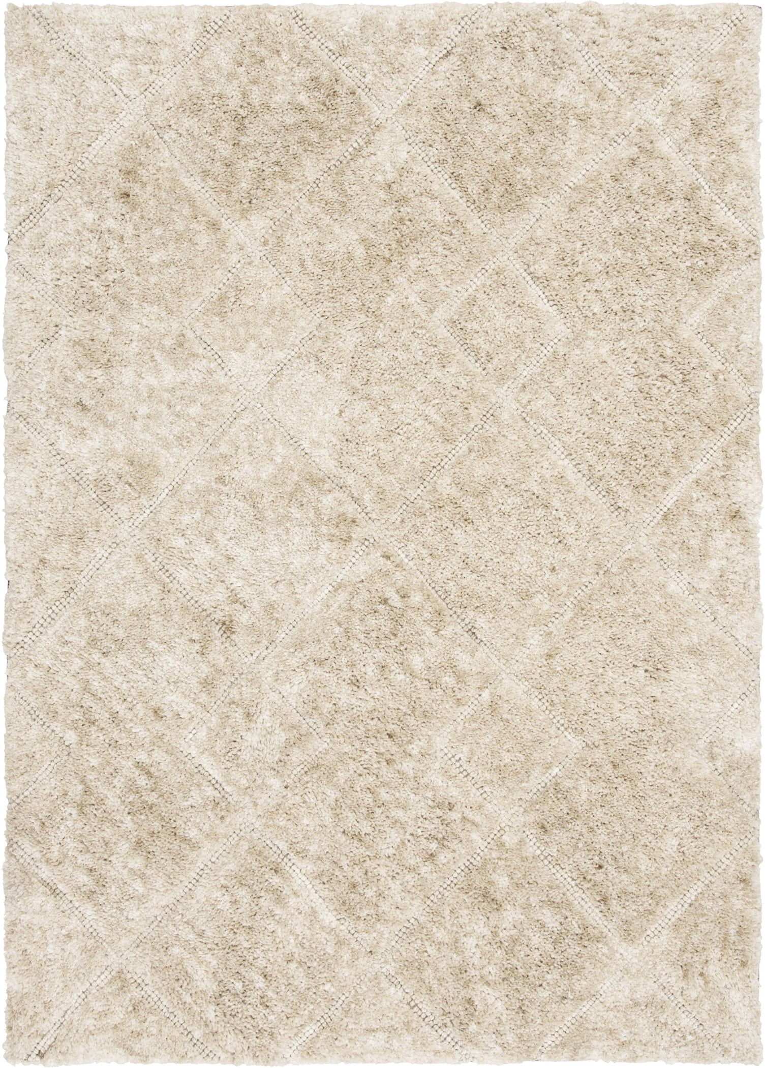 Better Homes & Gardens 5'x7' Ivory Knotted Geo Area Rug - Walmart.com | Walmart (US)