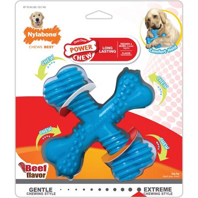 Nylabone Power Chew X Bone for dogs up to 50 lbs | Target