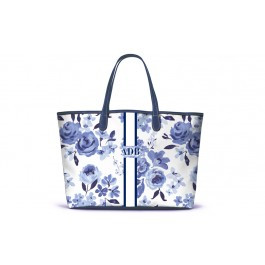 St. Anne Tote - Caitlin Wilson Monogram Stripe | Barrington Gifts