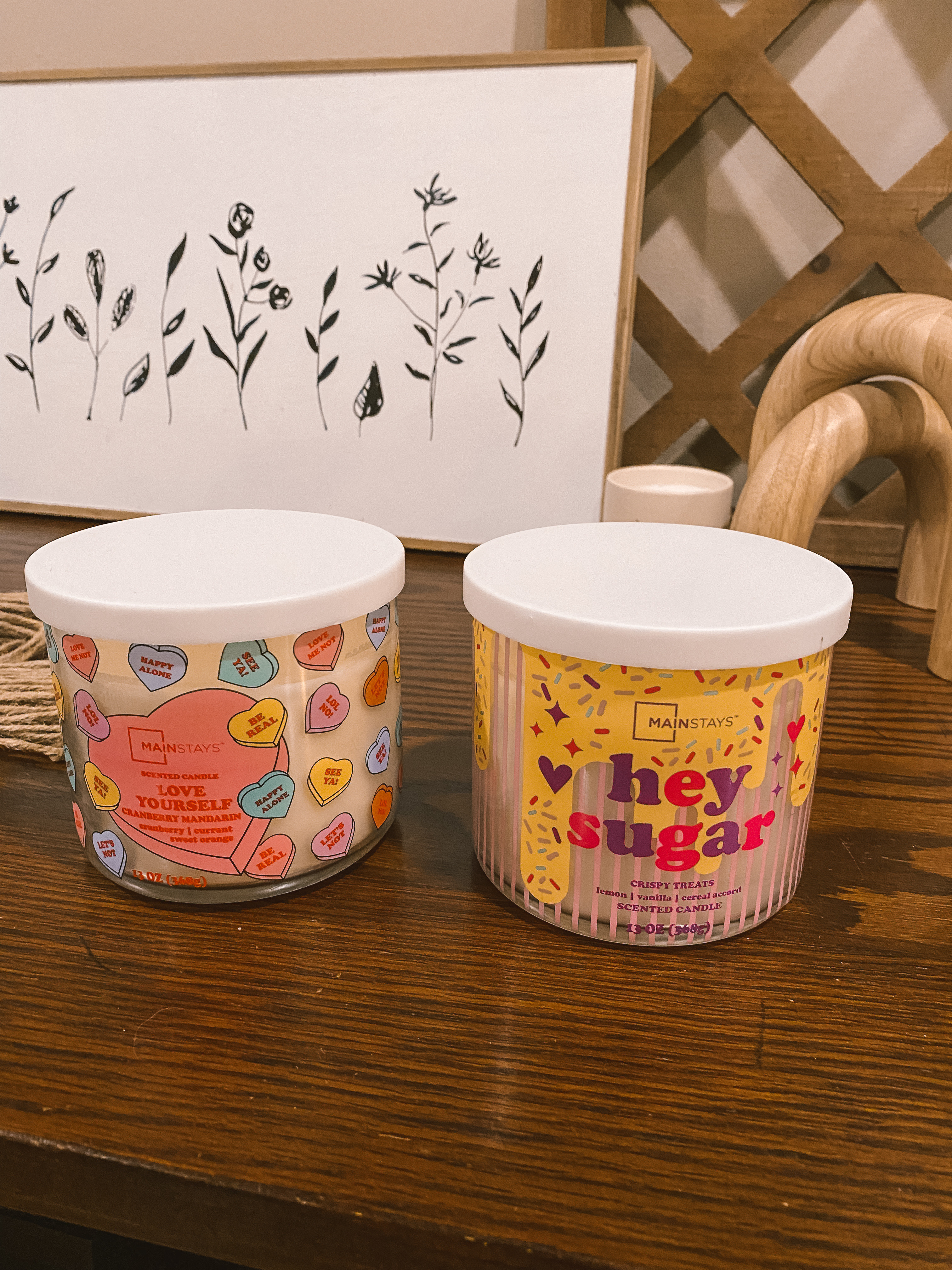 How cute are these Valentine’s themed candles from Walmart?! Plus they smell delicious! 

 #LTKHome #LTKSeasonal #LTKStyleTip