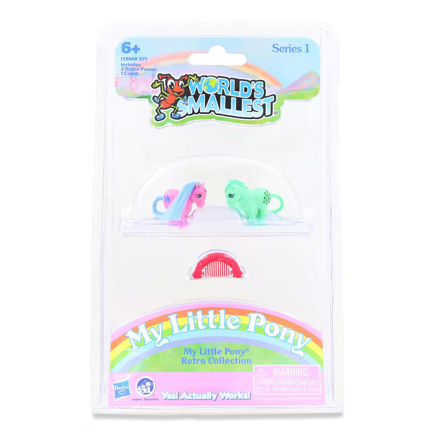 Worlds Smallest My Little Pony | One Random - Pink | Best Buy U.S.