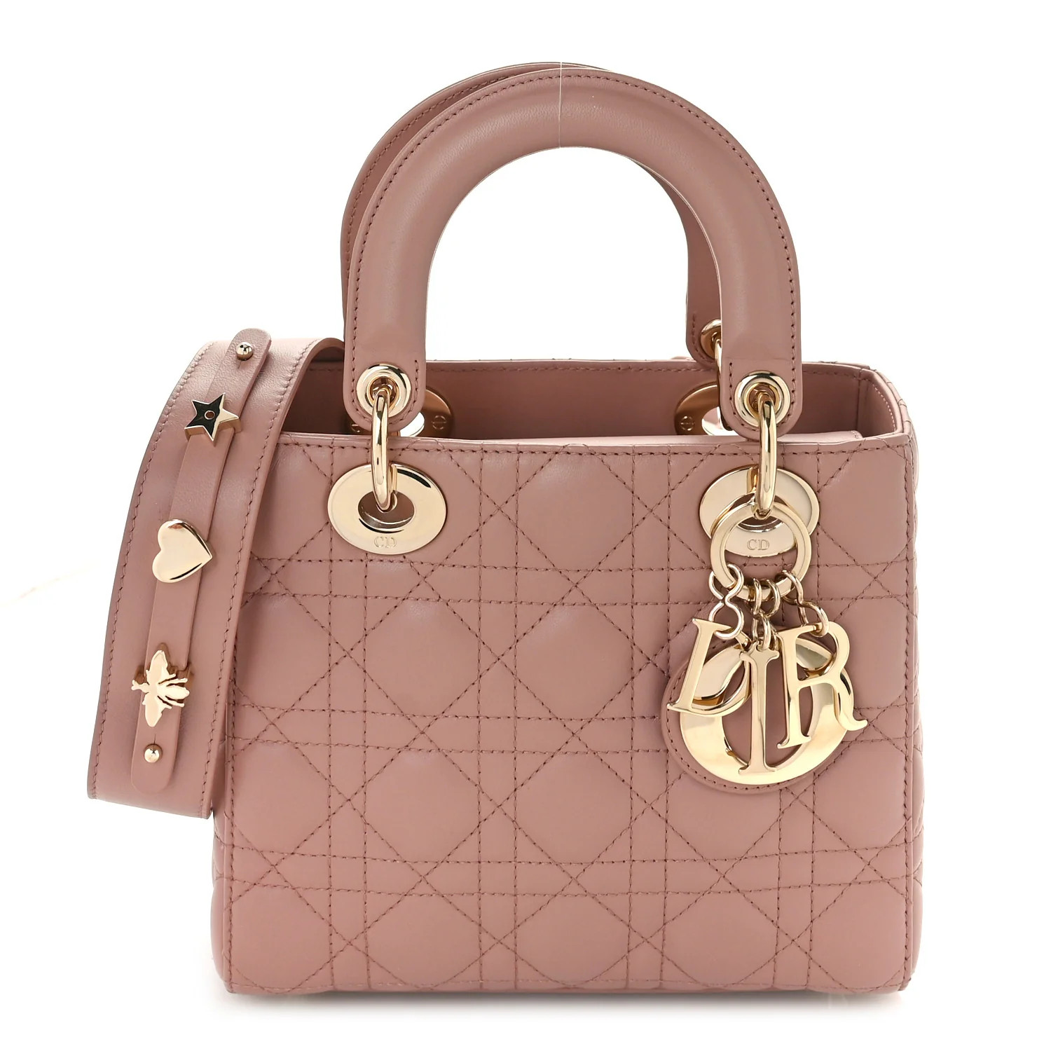 Lambskin Cannage Small My ABC Dior Lady Dior Fard | FASHIONPHILE (US)