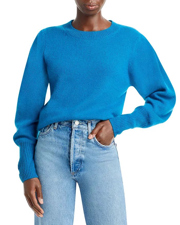 Puff Sleeve Cashmere Sweater - 100% Exclusive | Bloomingdale's (US)