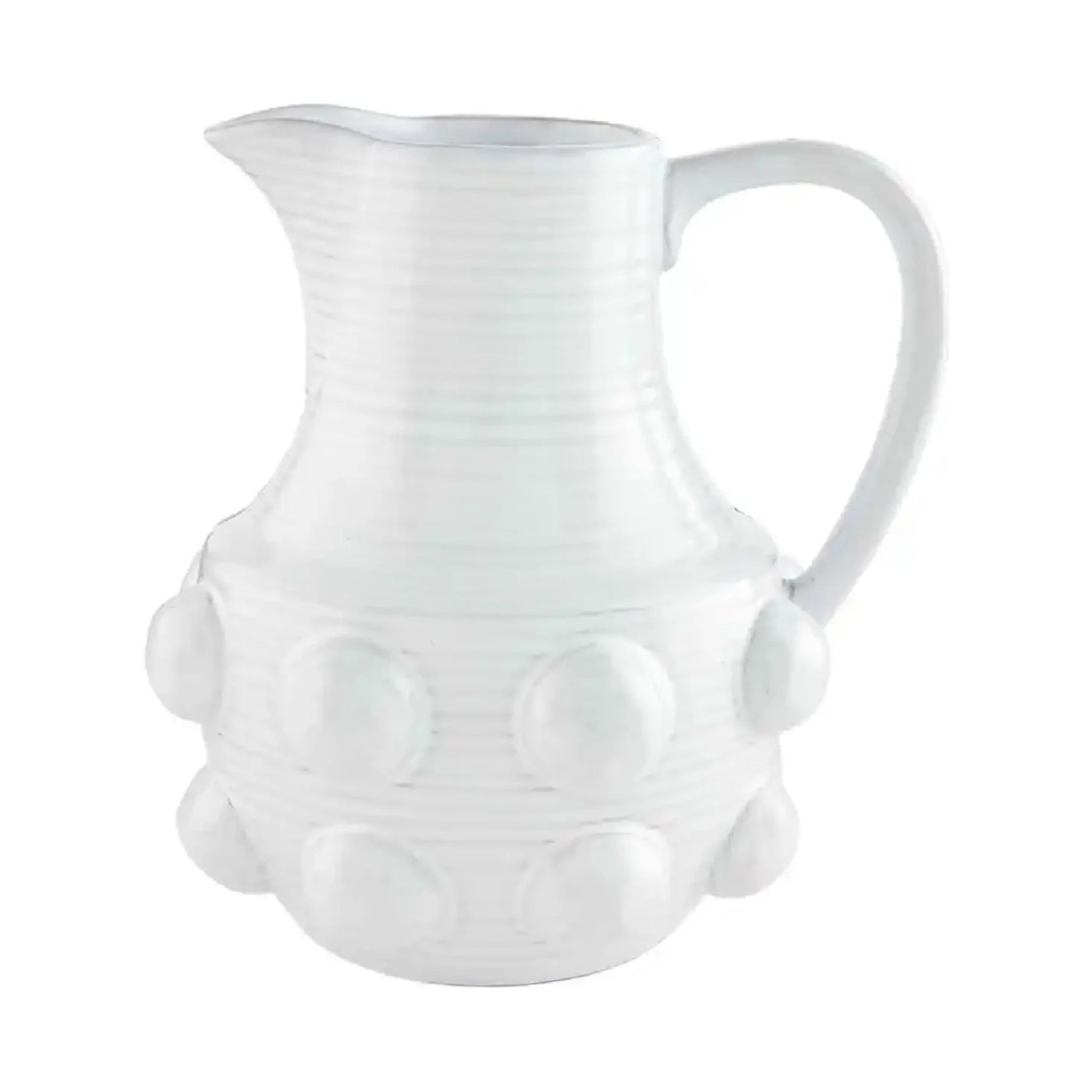 Mud Pie Beaded Terracotta Pitcher | Walmart (US)